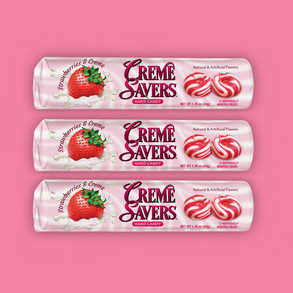 Creme Savers | Strawberries & Creme Rolls