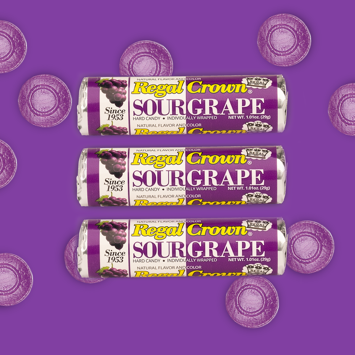 Regal Crown | Sour Grape Rolls