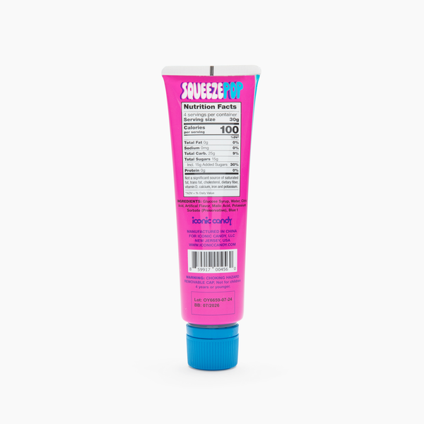 Squeeze Pop | Sour Blue Raspberry