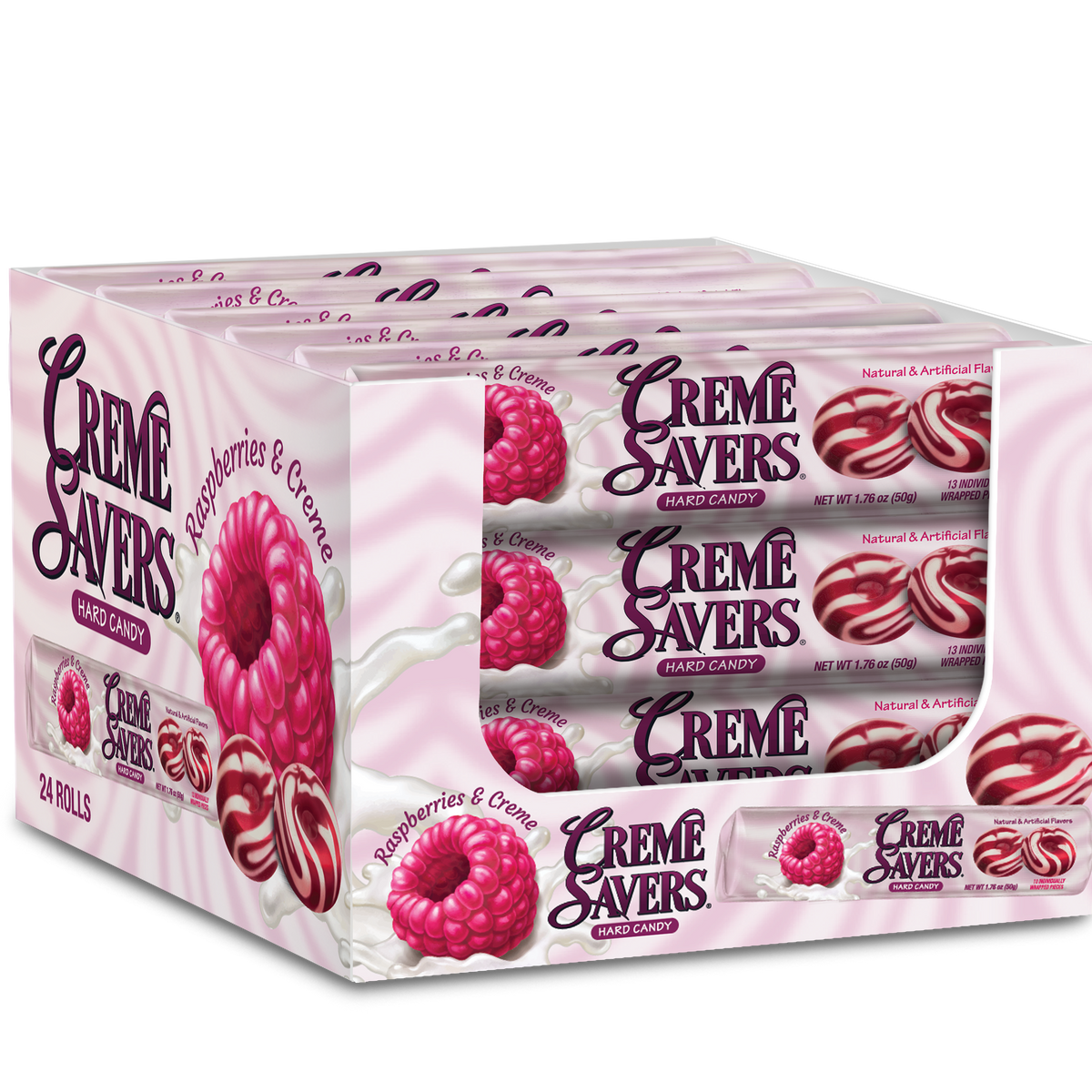 Creme Savers | Raspberries & Creme Rolls