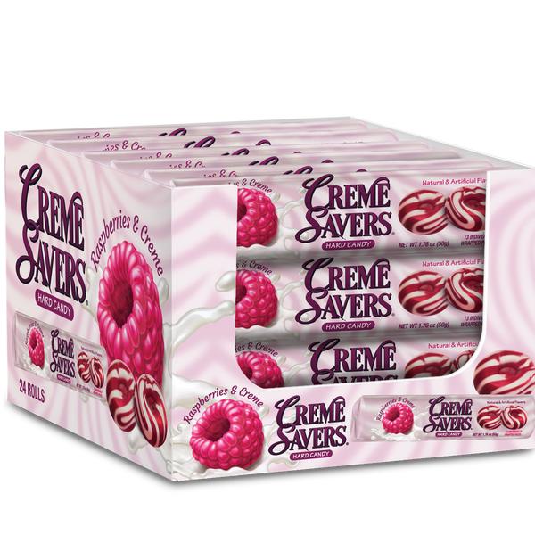Creme Savers | Raspberries & Creme Rolls