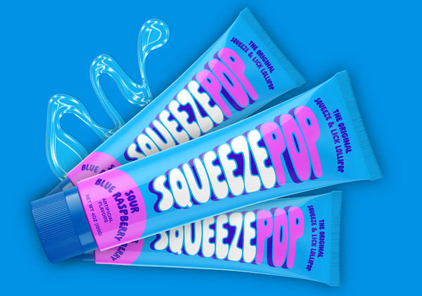 Squeeze Pop | Sour Blue Raspberry