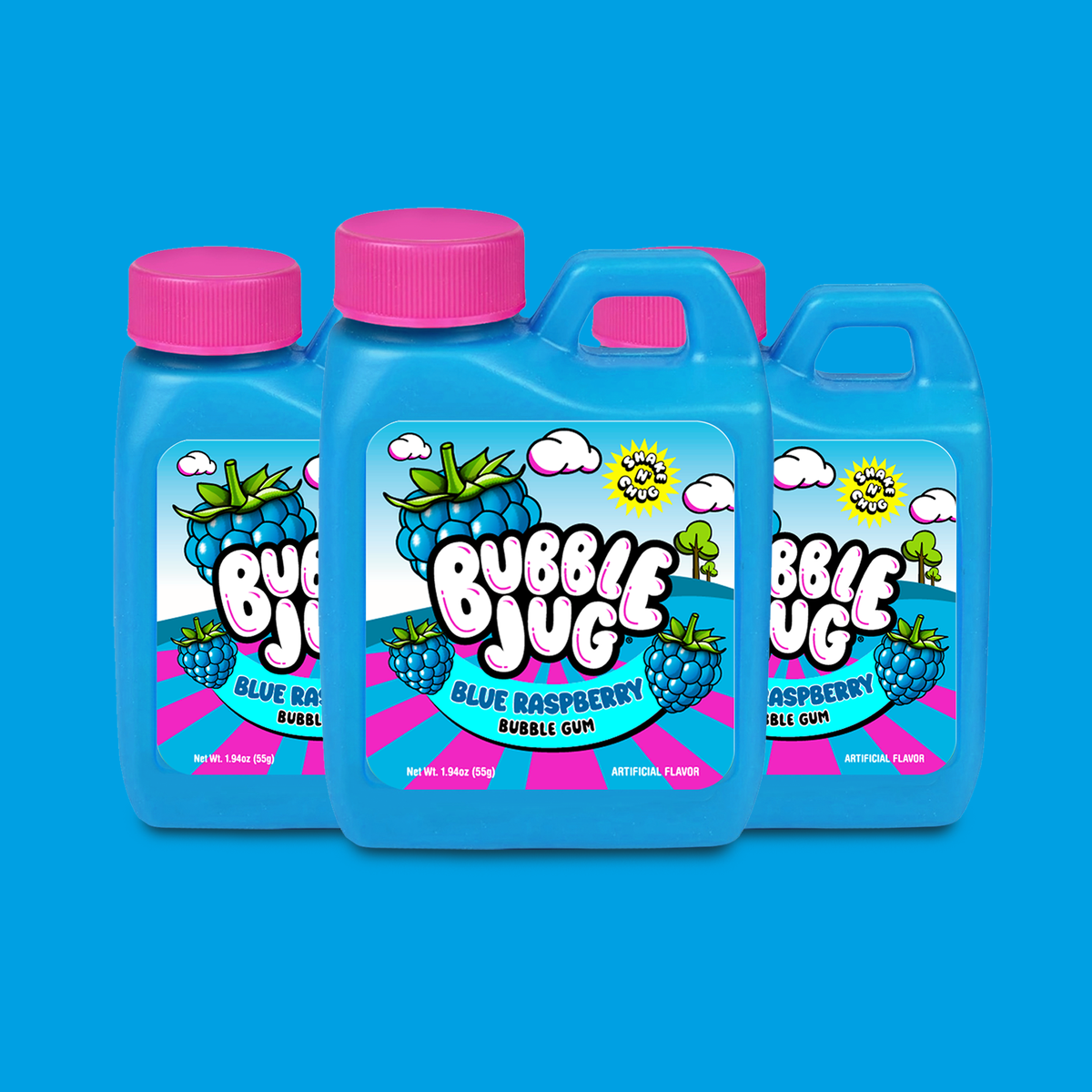 Bubble Jug | Blue Raspberry
