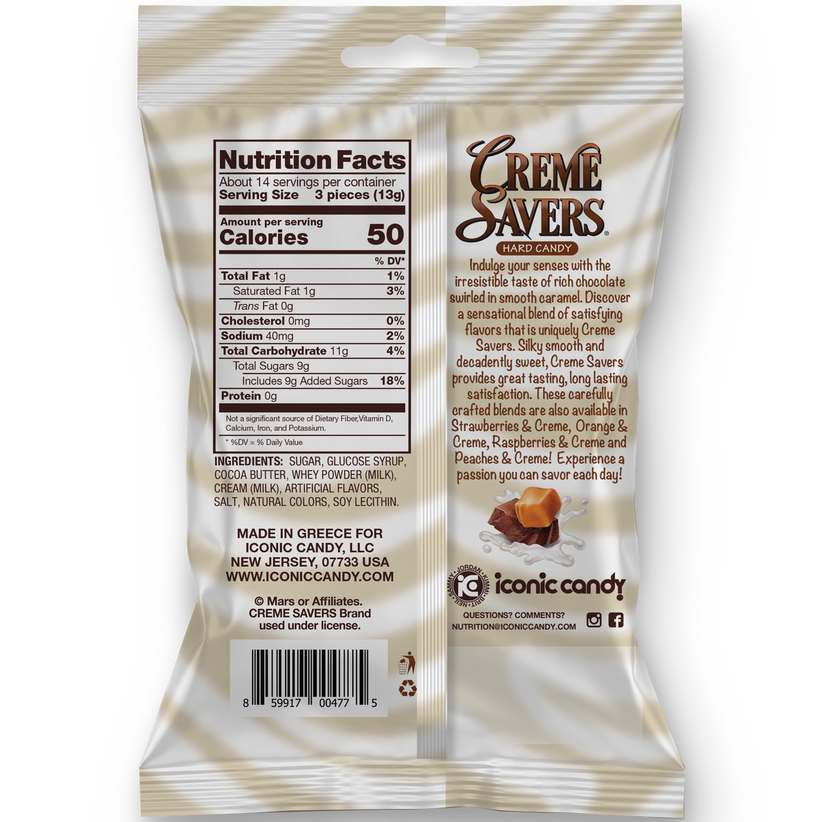 Creme Savers | Chocolate & Caramel Creme Bags