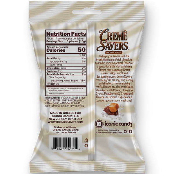Creme Savers | Chocolate & Caramel Creme Bags