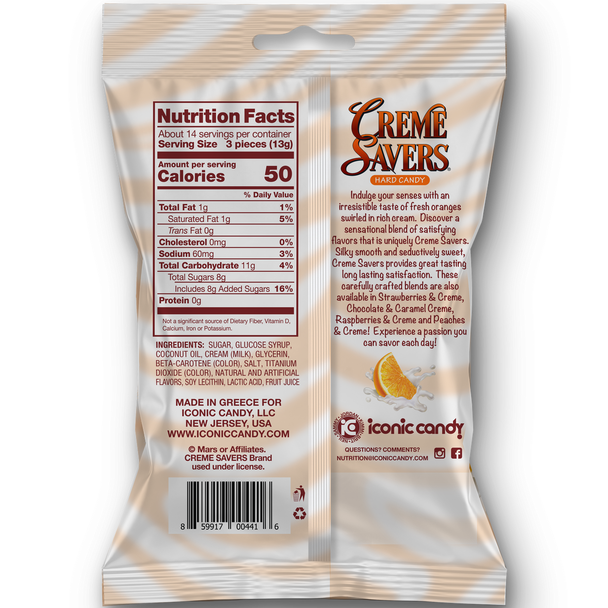 Creme Savers | Orange & Creme Bags