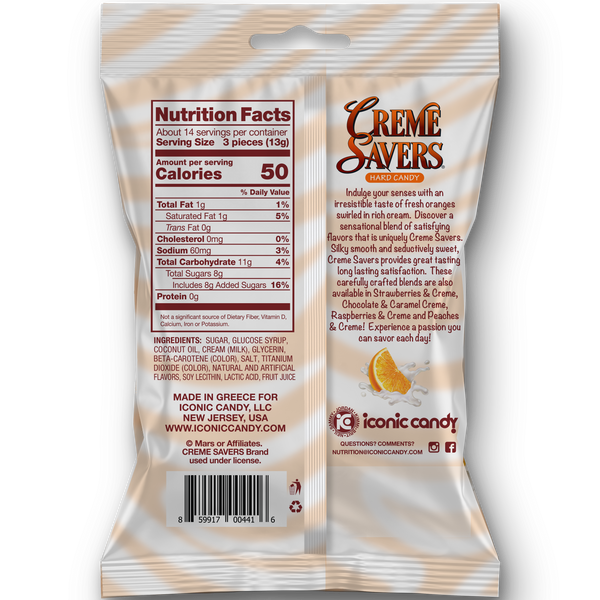 Creme Savers | Orange & Creme Bags