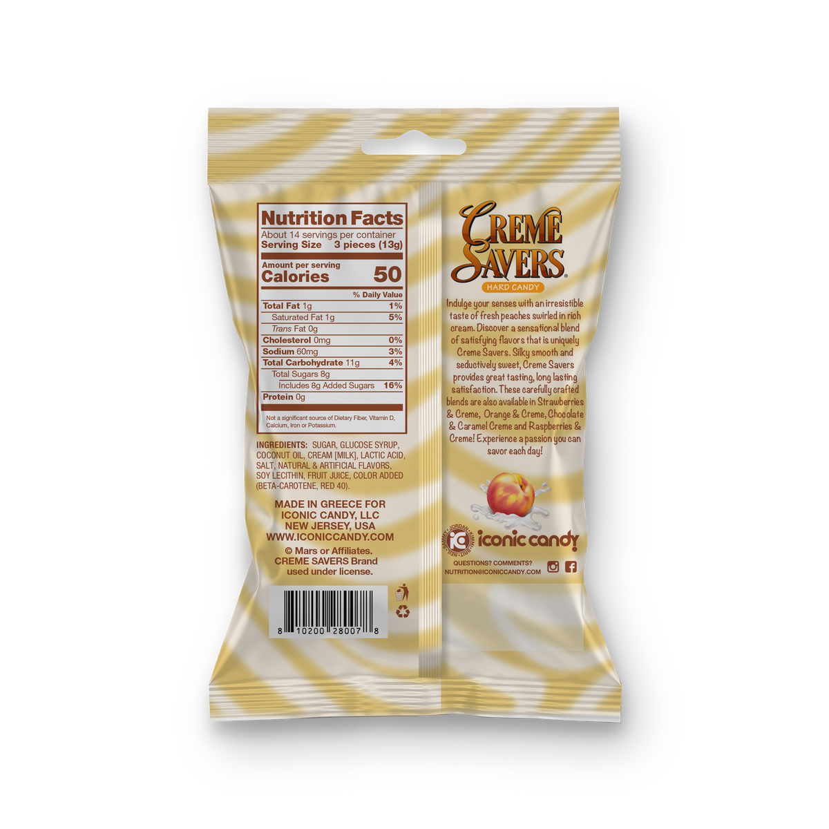 Creme Savers | Peaches & Creme Bags