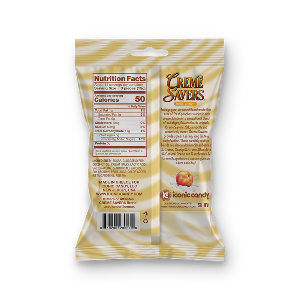 Creme Savers | Peaches & Creme Bags