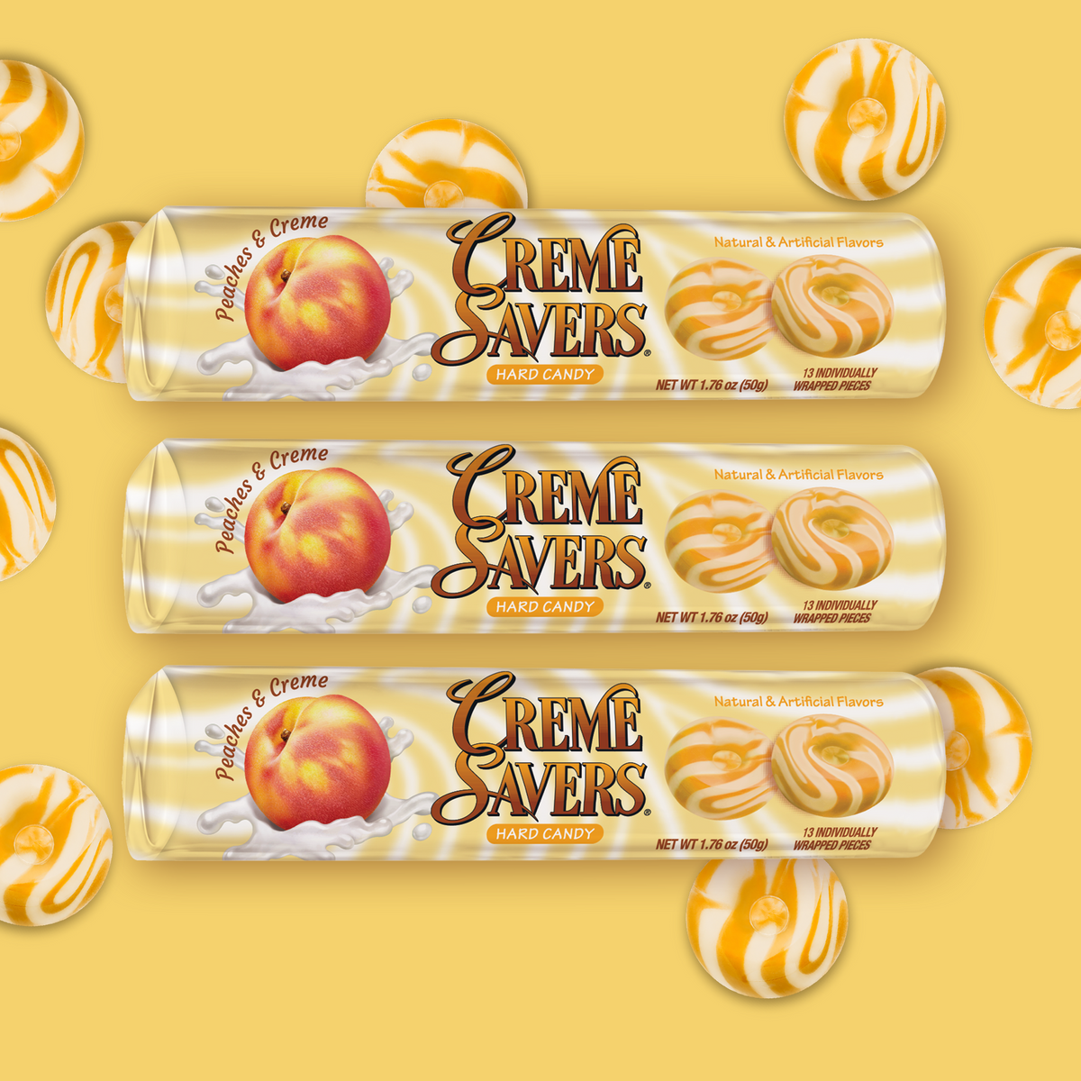 Creme Savers | Peaches & Creme Rolls