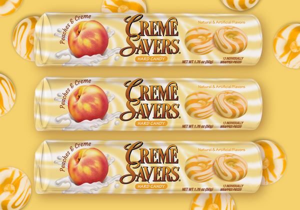 Creme Savers | Peaches & Creme Rolls