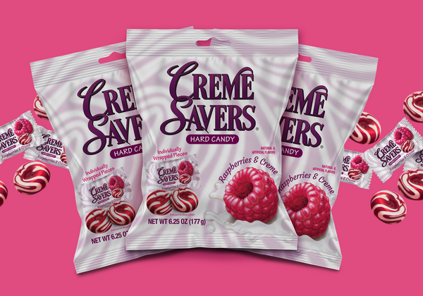 Creme Savers | Raspberries & Creme Bags
