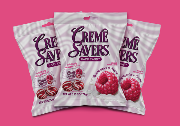 Creme Savers | Raspberries & Creme Bags