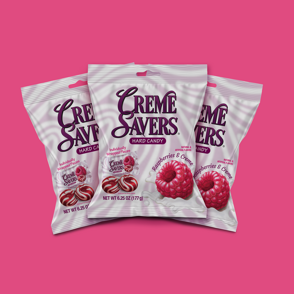 Creme Savers | Raspberries & Creme Bags