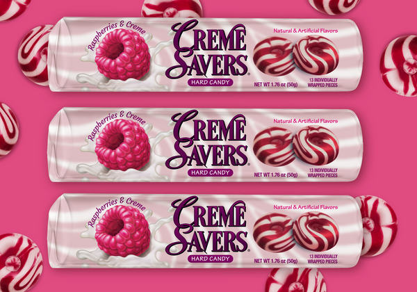 Creme Savers | Raspberries & Creme Rolls