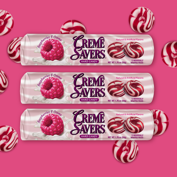 Creme Savers | Raspberries & Creme Rolls