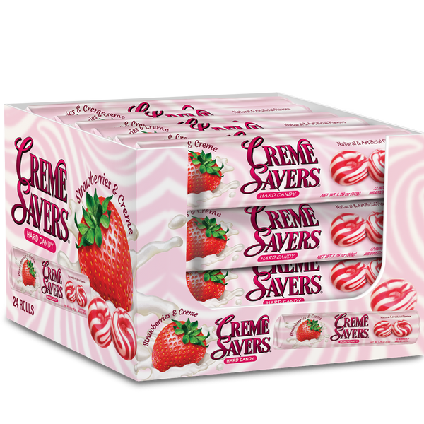 Creme Savers | Strawberries & Creme Rolls