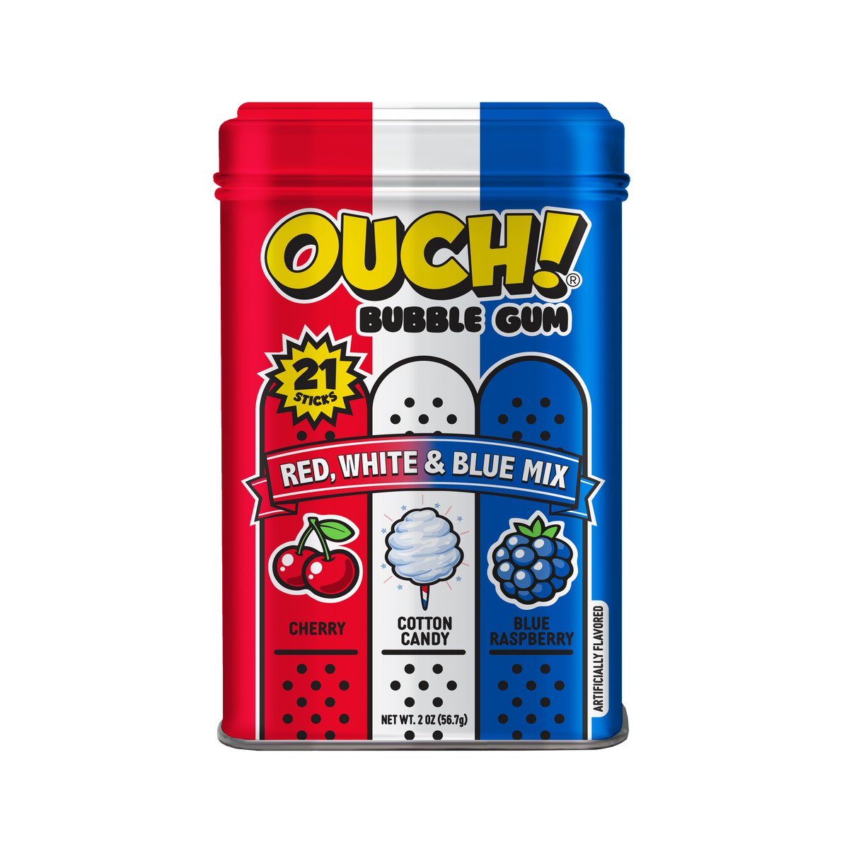 OUCH! | Red, White & Blue Mix