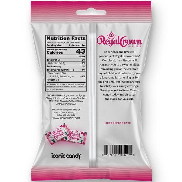 Regal Crown | Sour Cherry Bags