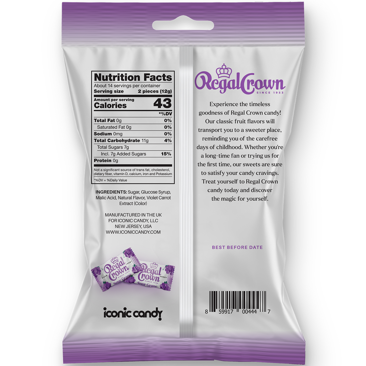 Regal Crown | Sour Grape Bags