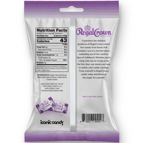 Regal Crown | Sour Grape Bags