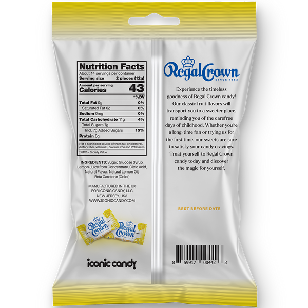 Regal Crown | Sour Lemon Bags