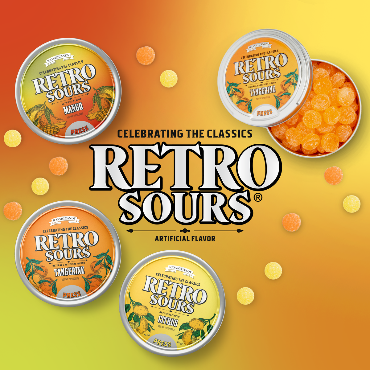 Retro Sours | Variety Box