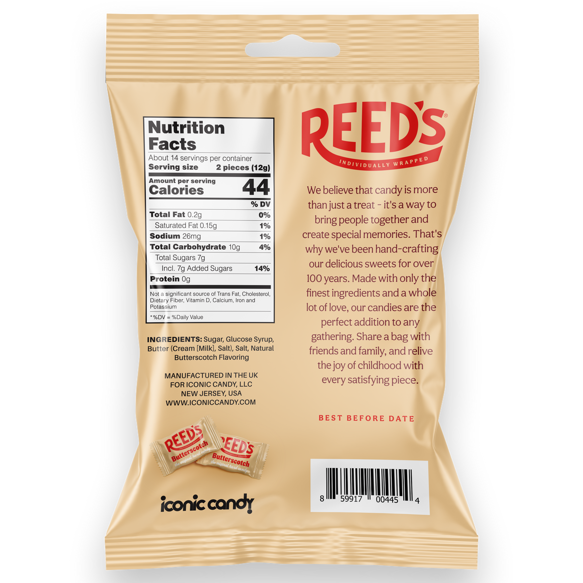 Reed’s | Butterscotch Bags