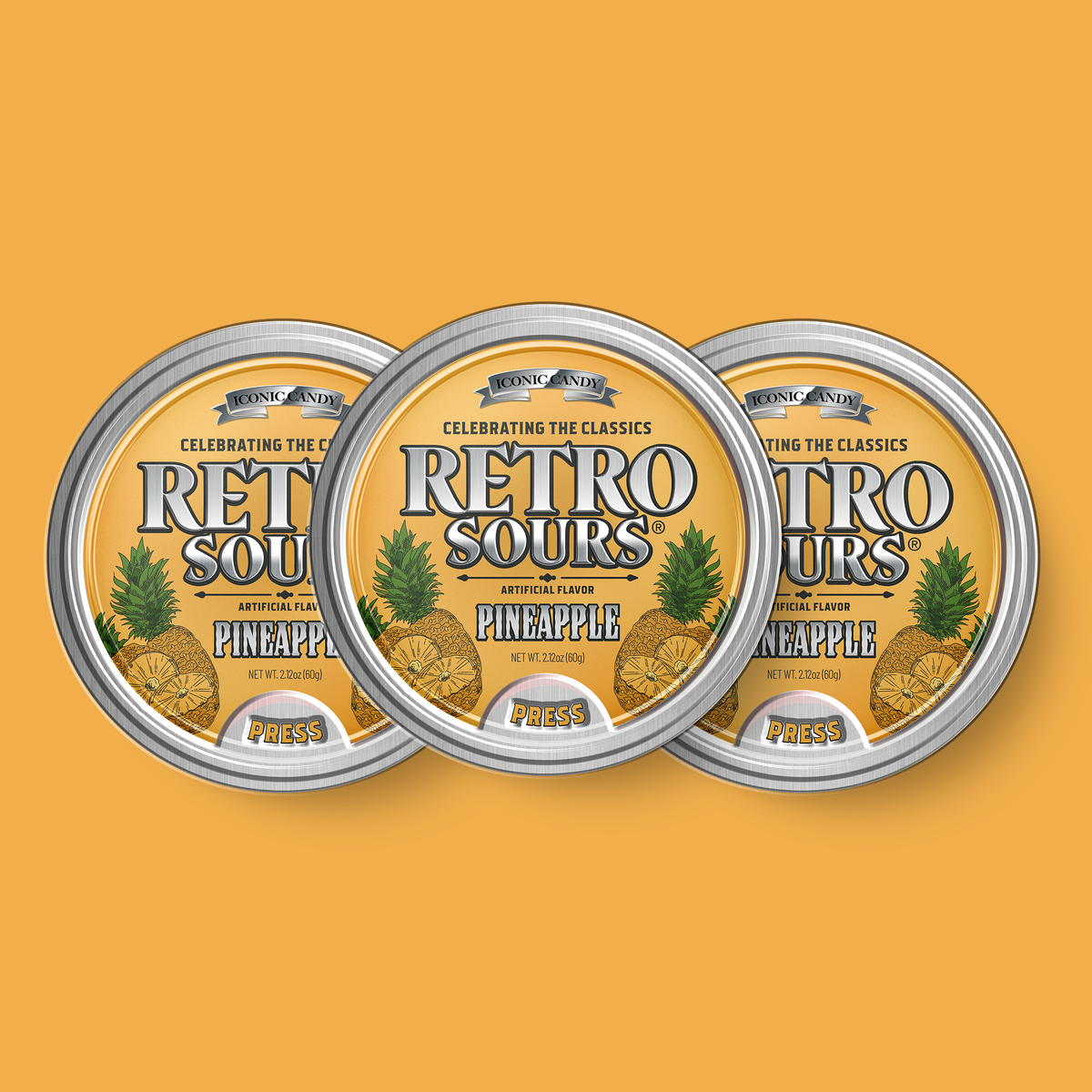 Retro Sours | Pineapple