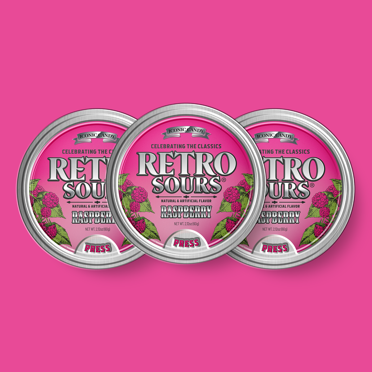 Retro Sours | Raspberry