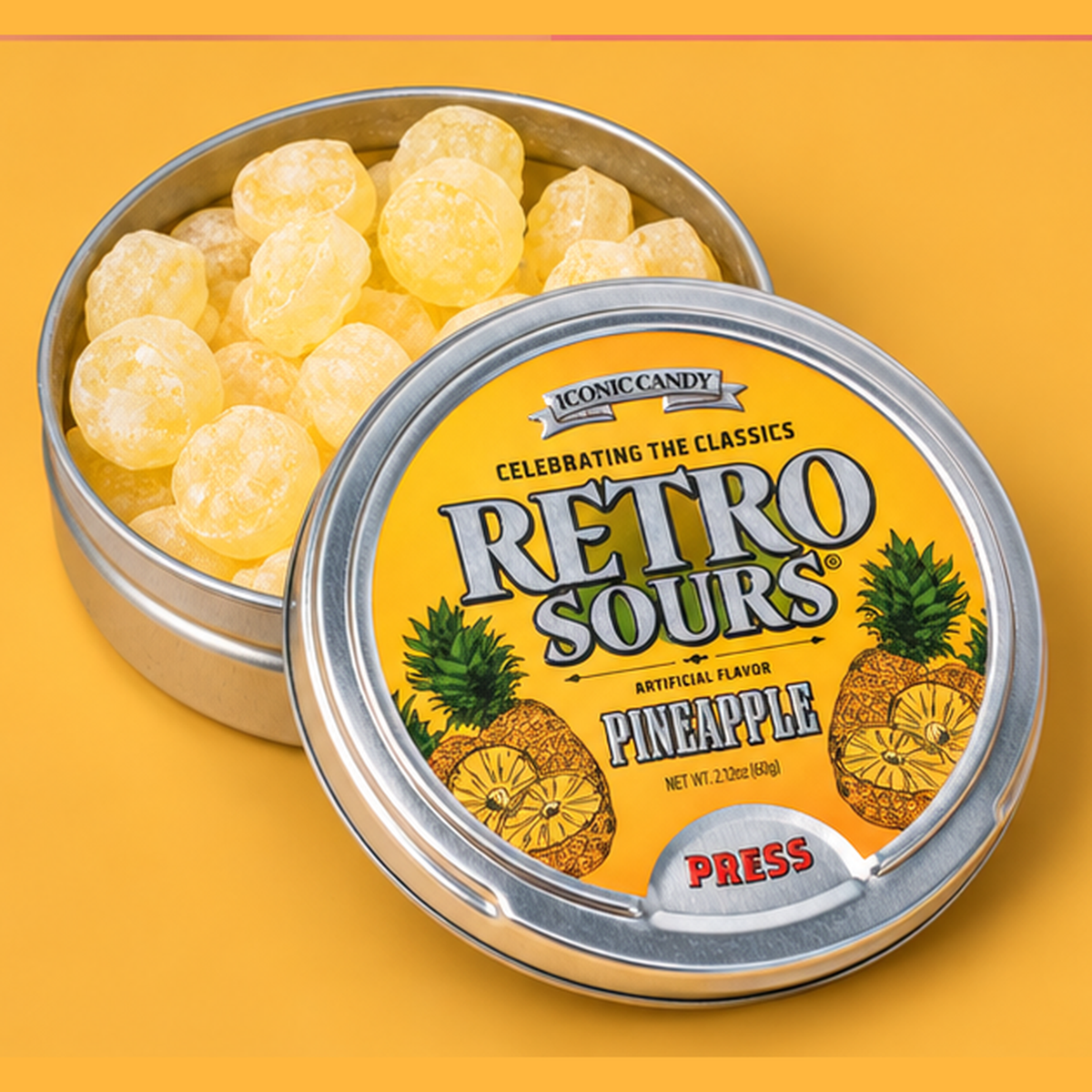 Retro Sours | Pineapple