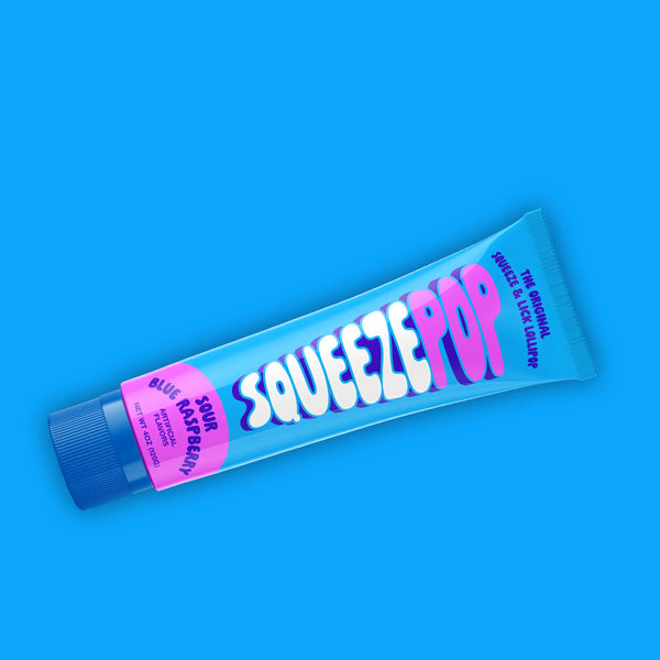 Squeeze Pop | Sour Blue Raspberry