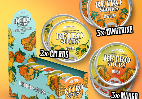 Retro Sours | Variety Box