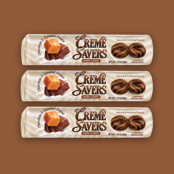 Creme Savers | Chocolate & Caramel Creme Rolls – Iconic Candy