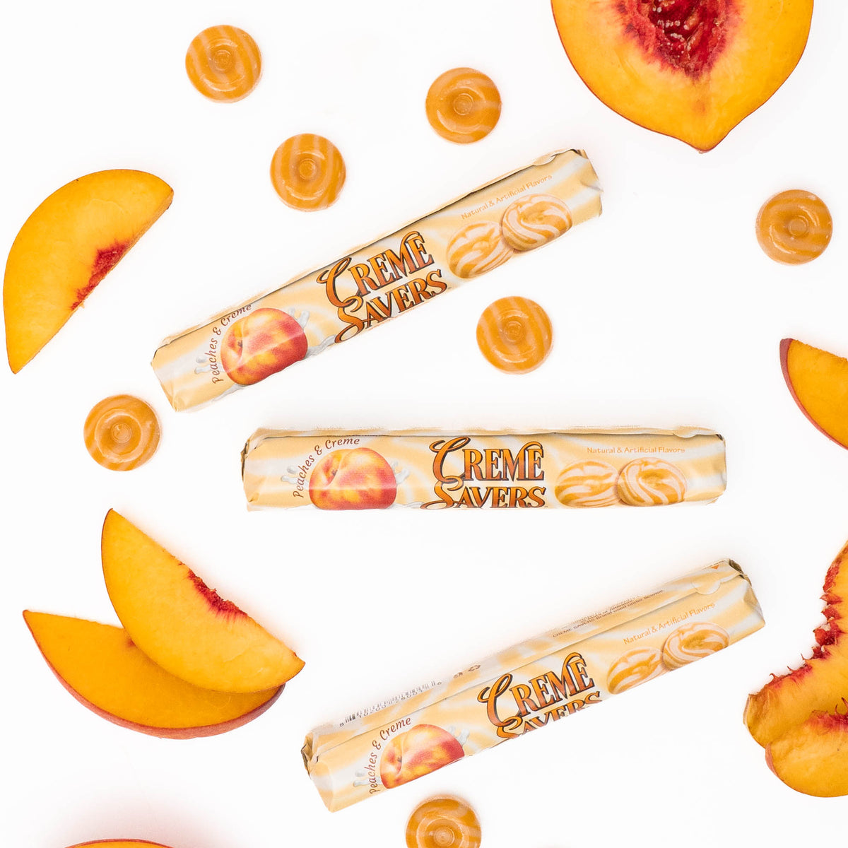 Creme Savers | Peaches & Creme Rolls
