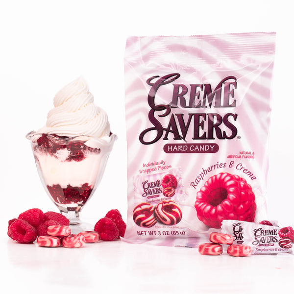 Creme Savers | Raspberries & Creme Bags
