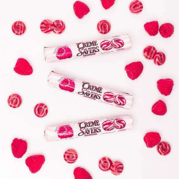 Creme Savers | Raspberries & Creme Rolls