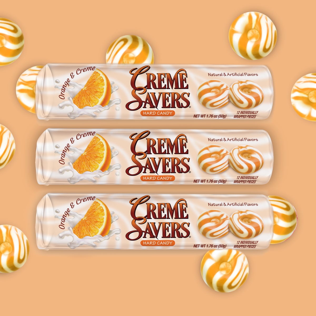 Creme Savers | Orange & Creme Rolls